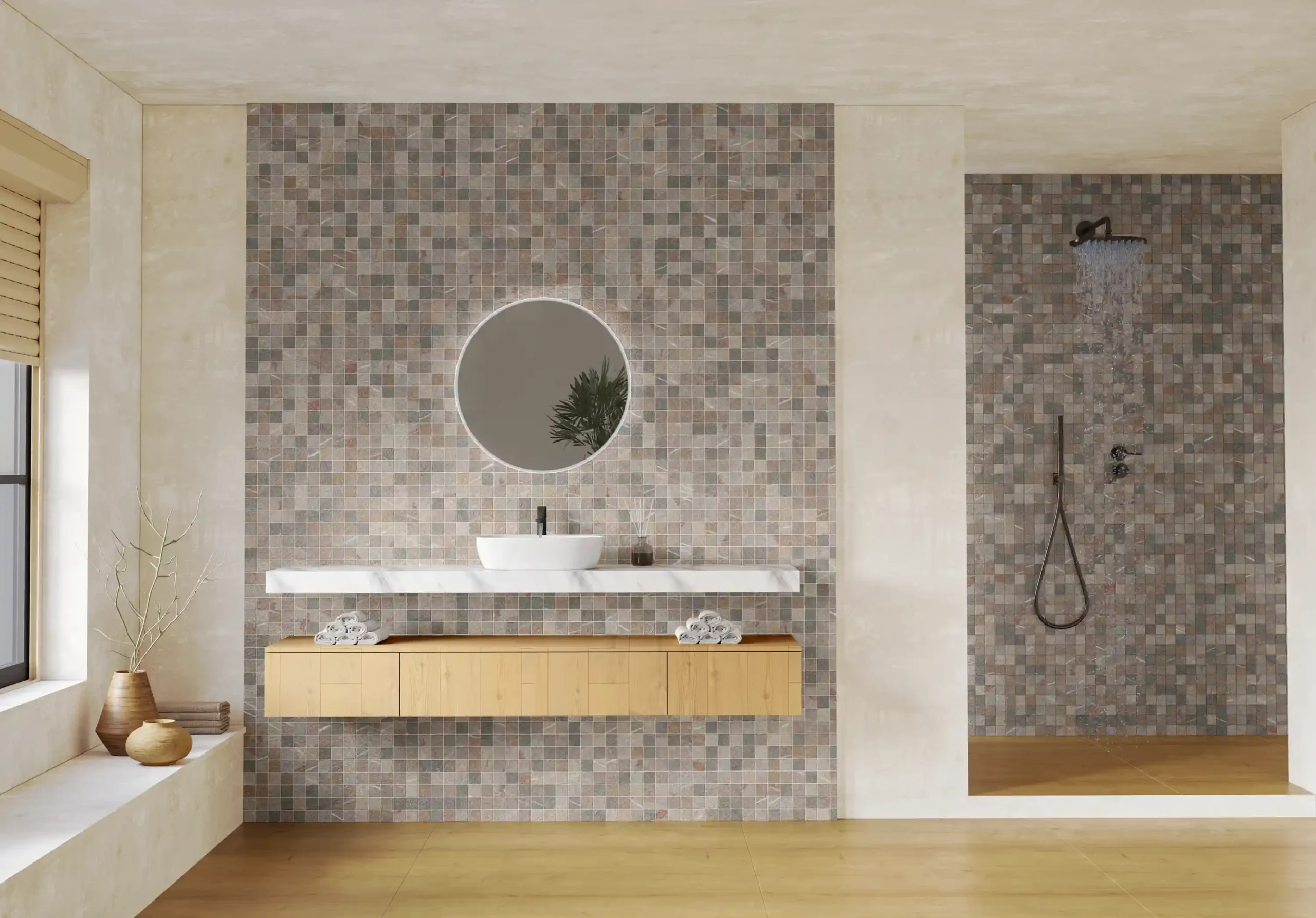 TRAIL GREIGE – STONEVA MOSAIC